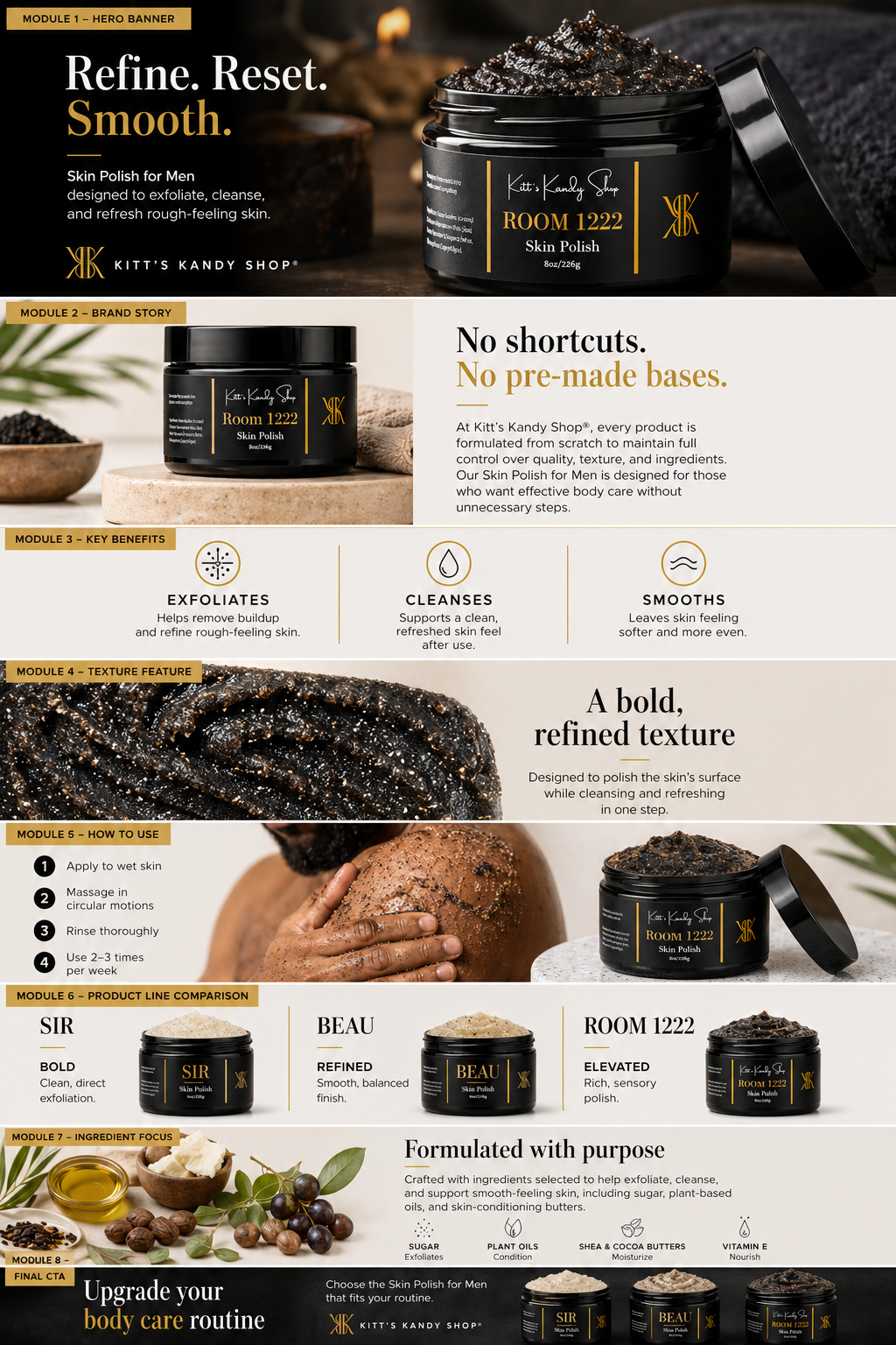 Beau Foaming Skin Polish
