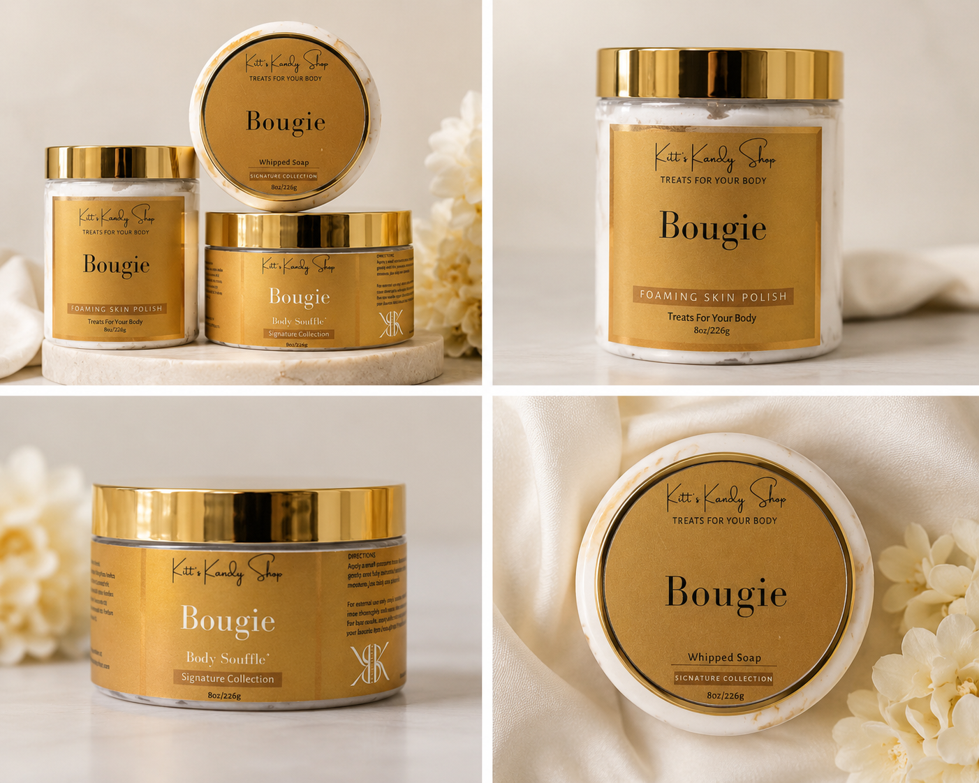 Bougie Whipped Soap