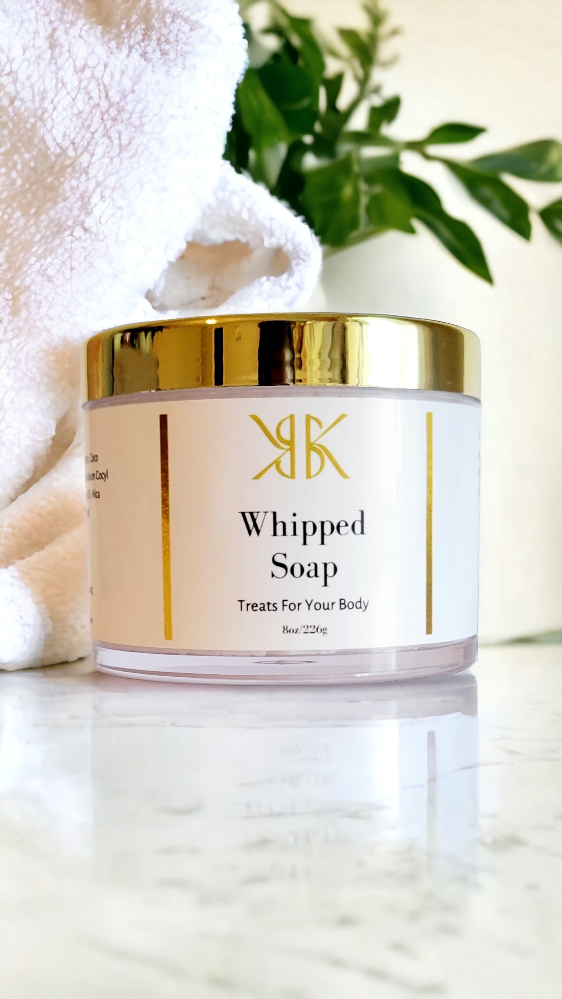 Bougie Whipped Soap 4oz