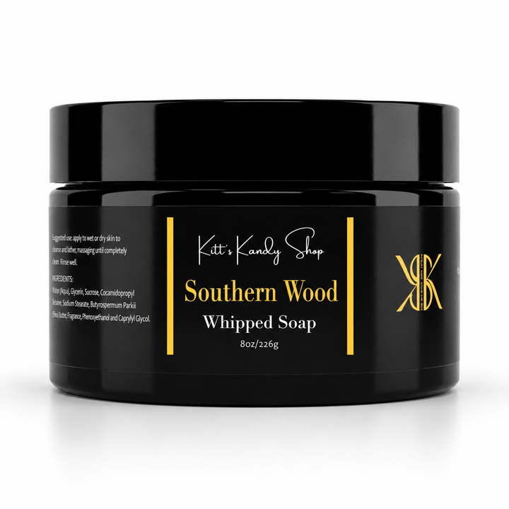 Southern Wood Whipped Soap